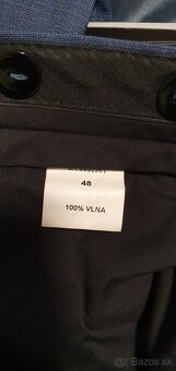 Oblek  OZETA modrý - 3