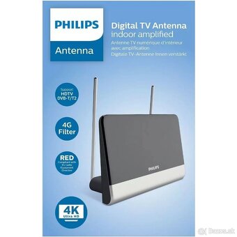Philips SDV6222 - TV anténa izbová, FM, zisk 48 dBi - 3