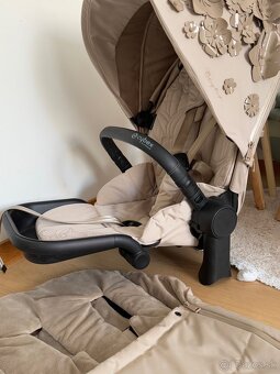 Cybex priam 4.0 simply flowers beige poťah + fusak - 3