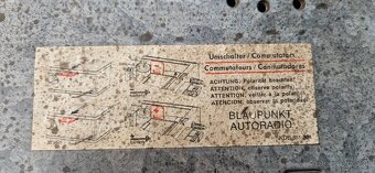 tatra 603 613 skoda 1000MB radio blaupunkt PRAHA - 3