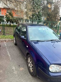 Celé auto kompletne na náhradné diely VW GOLF 4 1.9 96KW - 3