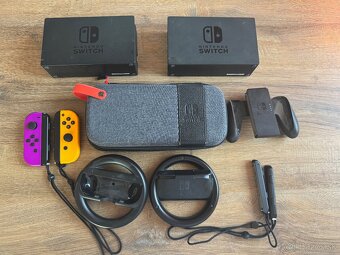 Nintendo Swtich Grey + kopec príslušenstva - 3