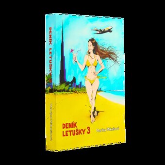 Kúpim tri diely knihy od M. Mikušovej " Denník letušky " - 3