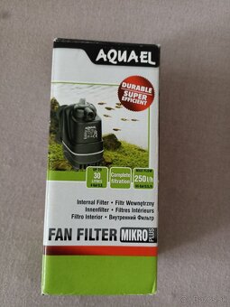 Predám Filter.krmivo pre rybičky,sieťku.pomocku na čistenie - 3
