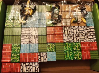 Minecraft magneticke kocky 160 ks+3 postavicky - 3
