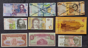 Bankovky svet UNC 5 - 3