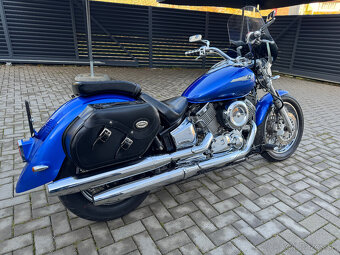 Yamaha XVS 1100 Dragstar modrý - 3