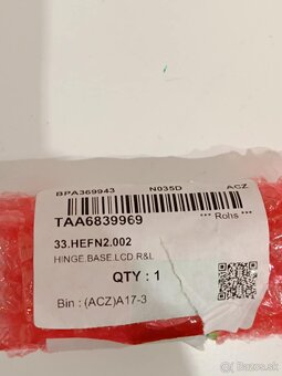 Predám nové/nepoužité pánty na notebook Acer Aspire 3 - 3