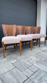 Prečalúnene stoličky Halabala H214. - 3