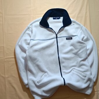Polo Ralph Lauren sport biela flísová mikina XL - 3