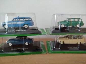 Predám modely škoda 1:43. cena za kus. - 3