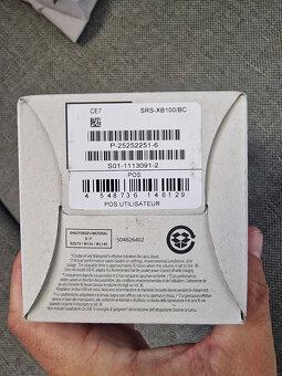 Sony SRS-XB100 -prenosný reproduktor nový nepoužívaný - 3