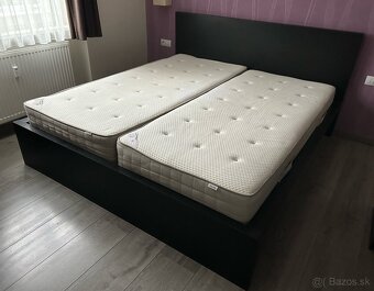 Manželská posteľ Malm Ikea 180x200 cm - 3
