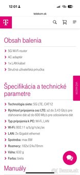 Router 5G - ZTE MC801A - 3