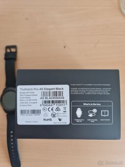Ticwatch pro 4G/LTE Black - 3
