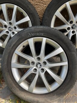 Hliníkové disky r18" Škoda ELBRUS zimné - 3