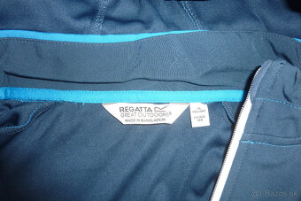 Pekná praktická softšelová bunda, NOVÁ S VISAČKOU, v.164 - 3