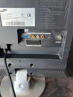 Samsung TV LCD malý 45 cm s ovládačom funkčný. - 3