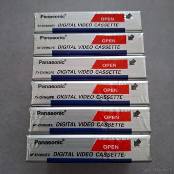 Panasonic DVC MiniDV kazety – 6 ks (predaj iba ako celok) - 3