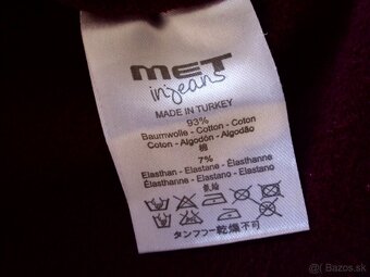 Met dámska mikina baklažánová  M-L - 3