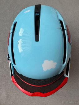 Detská lyžiarska prilba s okuliarmi - 3