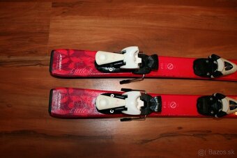 dievcenské lyže Atomic 90 cm , lyžiarky Rossignol - 3