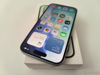 apple iphone 15 128gb Green / Batéria 87% - 3