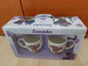 Sada šálok levanduľa - 3