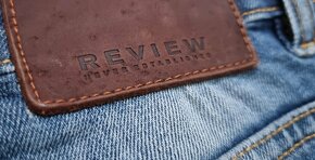 Značkové prémiové štýlové džínsy REVIEW, v. 32 - 3