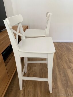 IKEA Ingolf barové stoličky 3 ks - 3