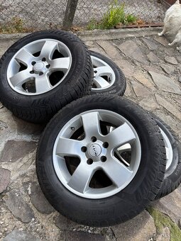 Hliníkové Disky 5x112 Zanovne Pneu 195/65 R15 - 3