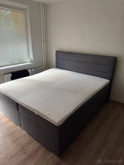 Manželská posteľ NEW BOLERO 180x200 cm sivá - 3