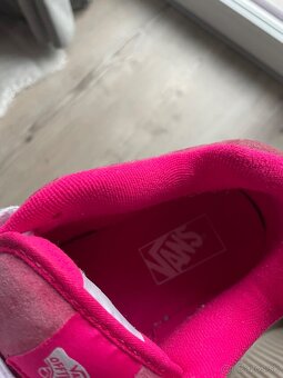 Vans Knu skool (Nubuk / neon pink) - 3