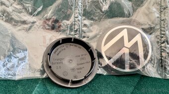 ✔️ ORIGINÁL OE logo , krytky , emblém. VW ( facelift ) - 3