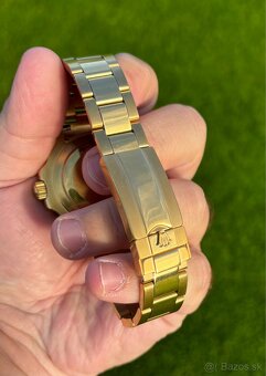 Rolex Submariner gold blue dial - 3