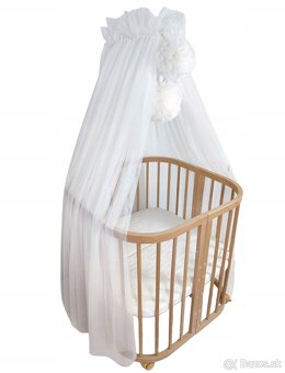 Pom Pom baldachýn / vrkoč viac farieb na výber - 3