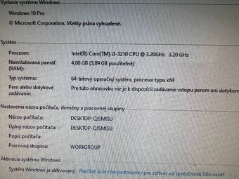 Počítač Dell 7010.Intel i3-3210 2x3,20GHz.4gb ram.250gb HDD - 3