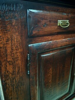 Komoda a vitrína celodubový masív - 3