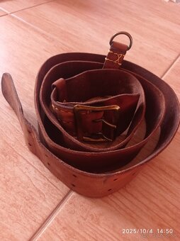 Pánsky kožený opasok - 3