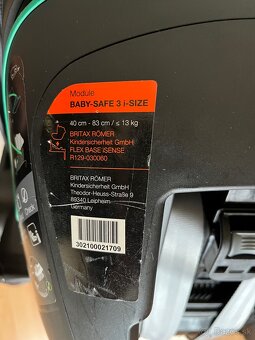 Autosedačka Britax Romer - vajicko - 3