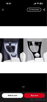 E90 E91 E92 E93 čierny lesklý dekor - 3