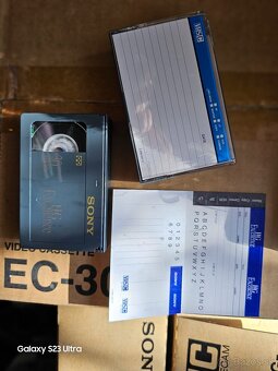 Kazety vhs c - 3