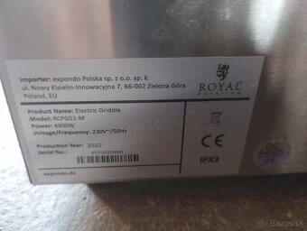 Elektrický gril Royal Catering. - 3