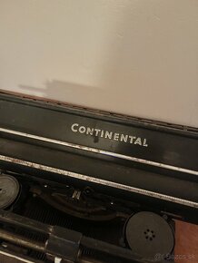 Písací stroj continental - 3