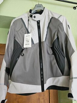 Letná Bunda na motocykel Revit Airwave 4 šedo-antracitová - 3