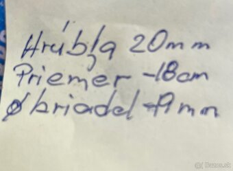 Brúsne kotúče, diamantové, rezacie a šmirgľové kotúče - 3