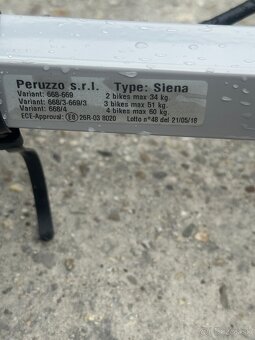REZERVOVANÉ Nosič 3 bicyklov na ťažné - 3