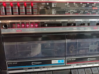 Sharp WF372H bk, radiomagnetofon Japan originální - 3