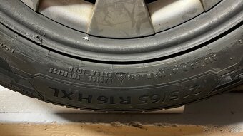 3ks. Zimne pneumatiky + disky 215/65/r16 - 3