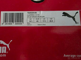 Kopačky Puma evoSPEED 1 K-Leather FG - 3